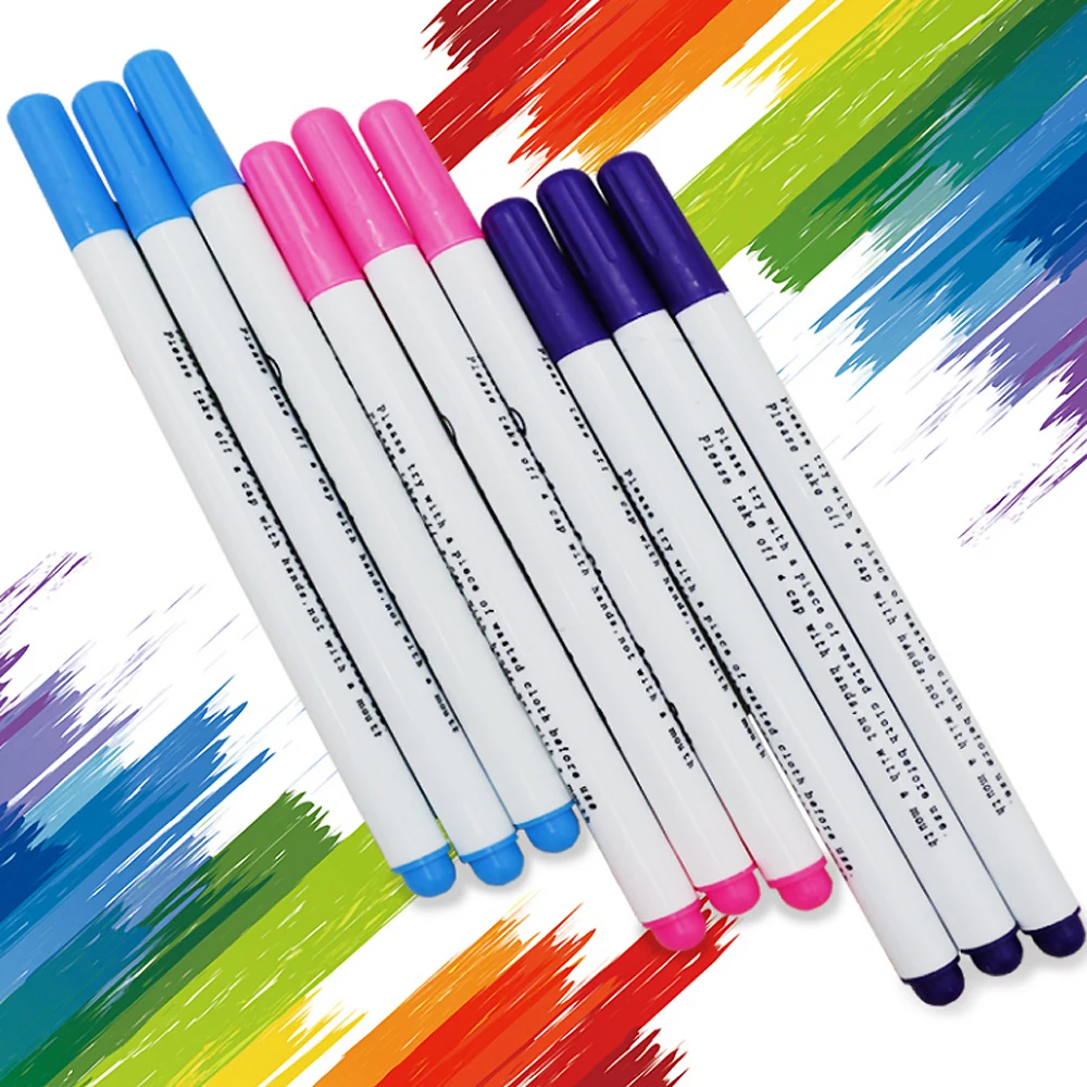 auto disappearing markers water erasable pen fabric marker pen