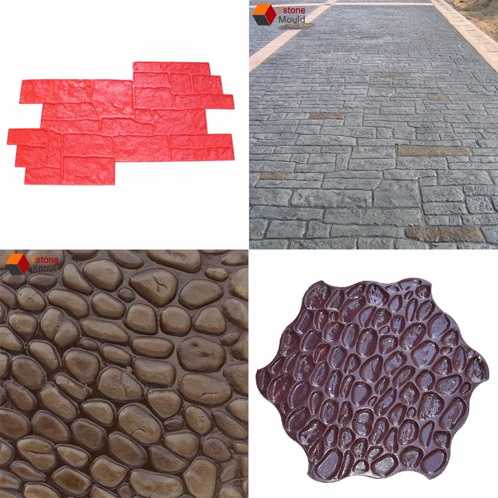 Durable Pu Seamless Patio Decorative Concrete Custom Rubber Stamp Buy