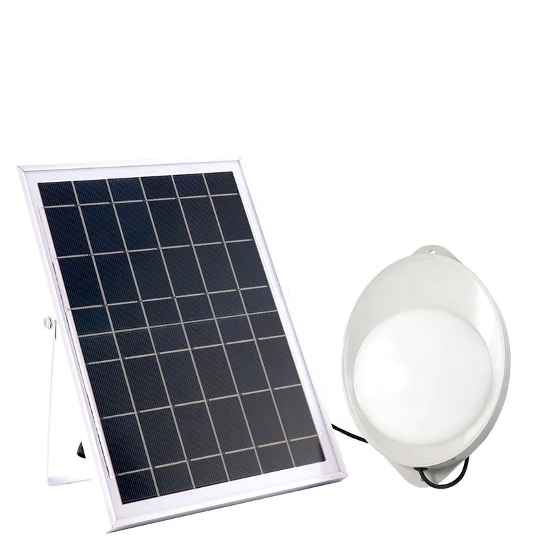 IP65 Waterproof 6W Solar Ceiling Lights Led Solar Sensor Wall Light Outdoor With 3Meter Cable