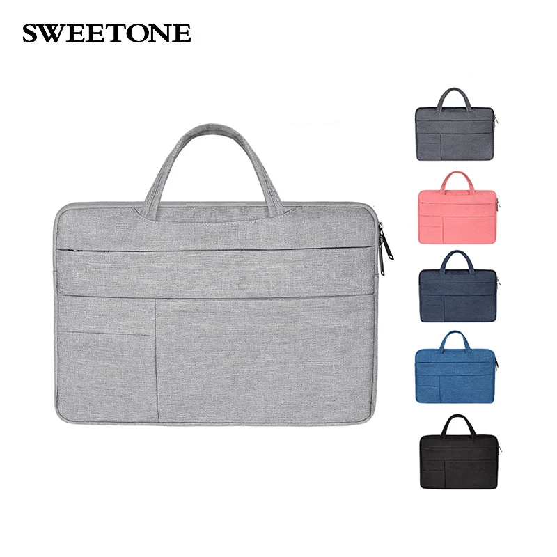 

New product ideas 2021 nylon business laptop bag women men for macbook case, Navy/pink/black/blue/gray/dark gray