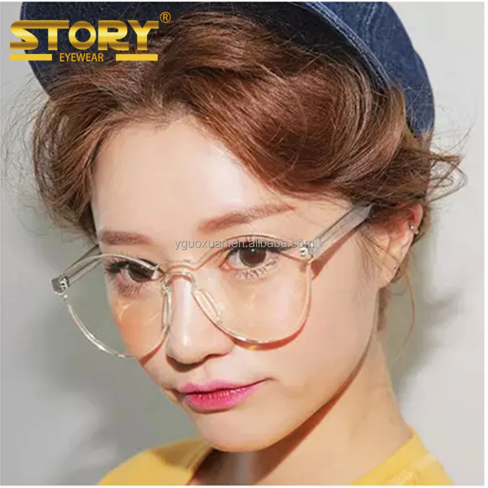 

STORY 2017 new style one mirror yellow lens Vintage sunglasses