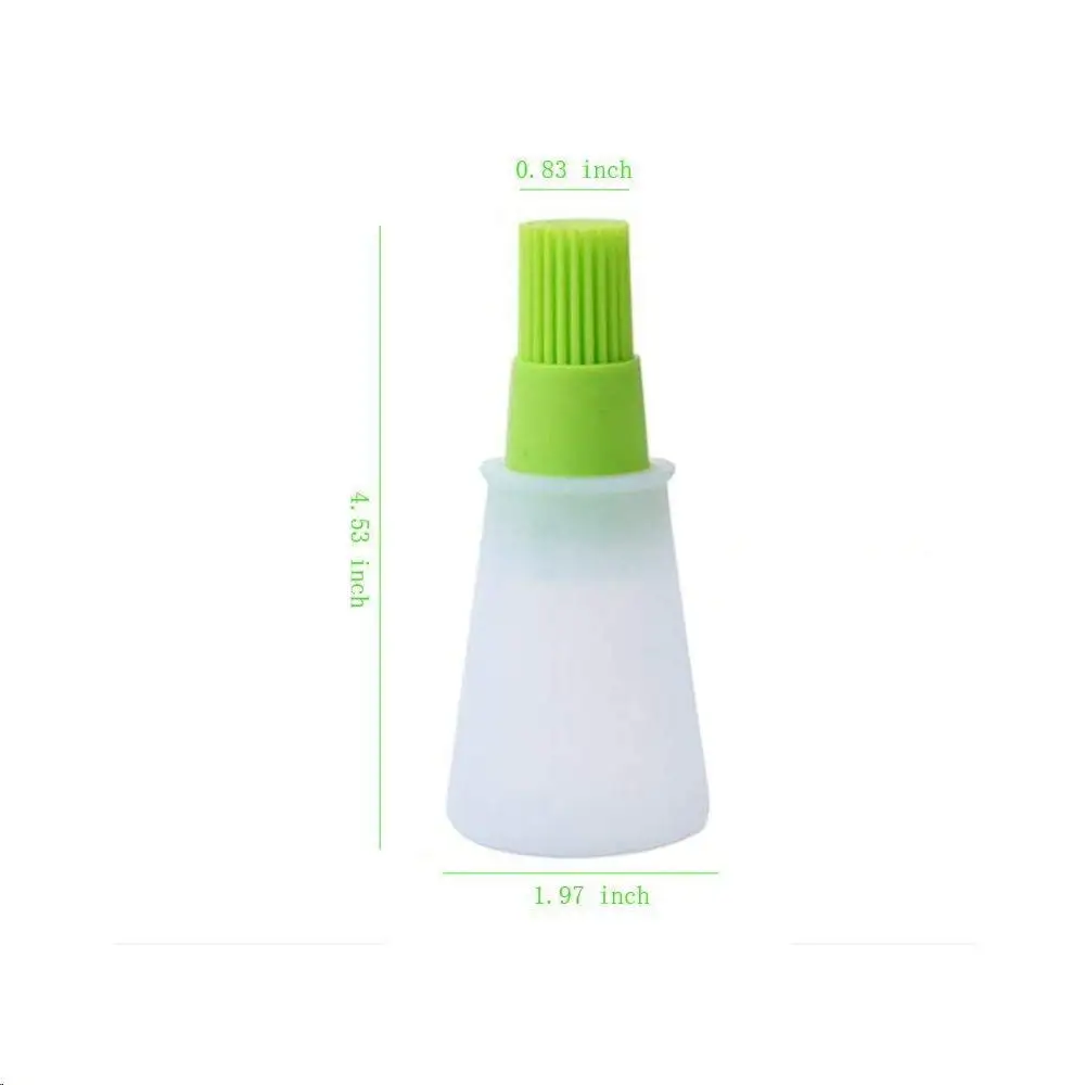 KUDA High Quality Silicone Oil Bottle Brush Cooking Baking Basting Pancake Kitchen Tool in STOCK