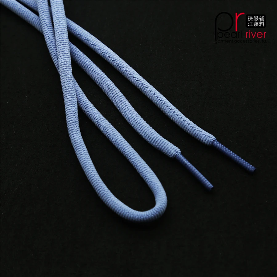 Variety Size And Colored Round Hoodie Draw String Elastic Cord With