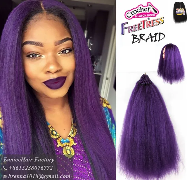 Wholesale Price Darling Yaki Braids Synthetic Pre Looped Freetress