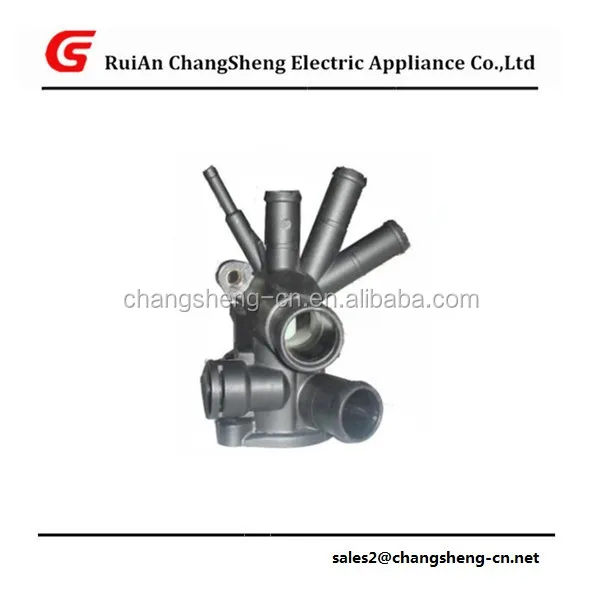 New Cooling Water Flange Thermostat Housing For Seat Vw Golf