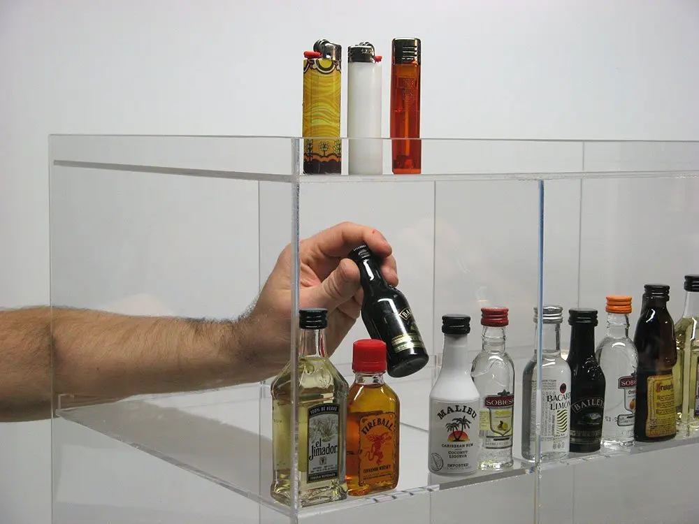 Factory Sale Of Commercial Display For Mini Sampler 50ml Liquor Shot
