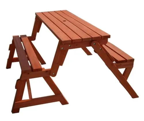 Merry Garden Interchangeable Picnic Table And Garden Bench Cheap