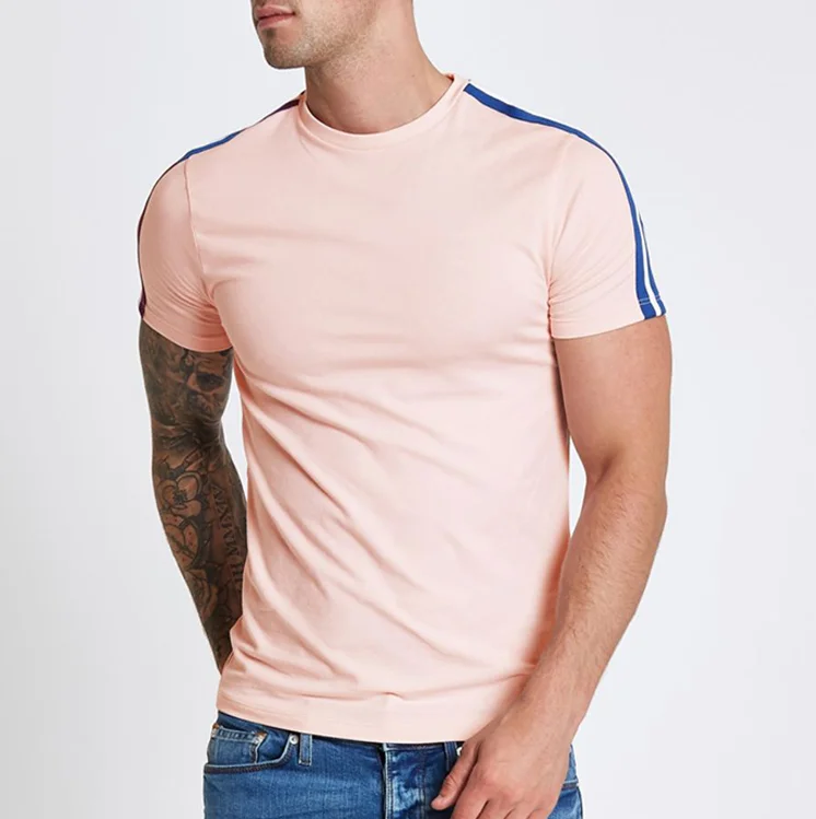 Wholesale Custom Jersey Cotton Gym Wear Workout Clothes Oem Pink Muscle