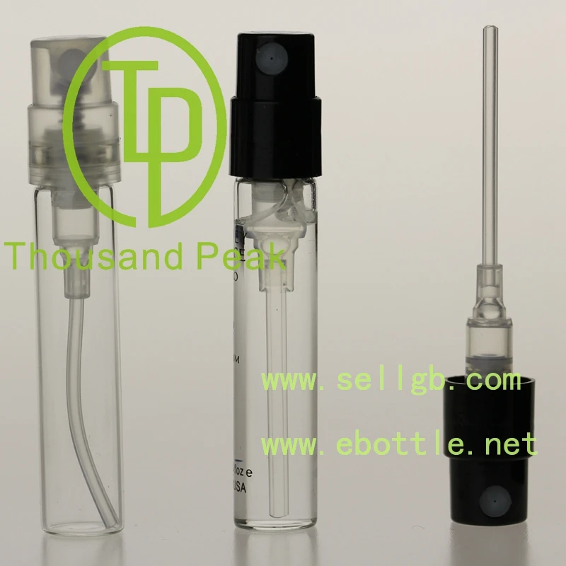 
Free samples 1.5ml 2ml Perfume glass tester bottle 