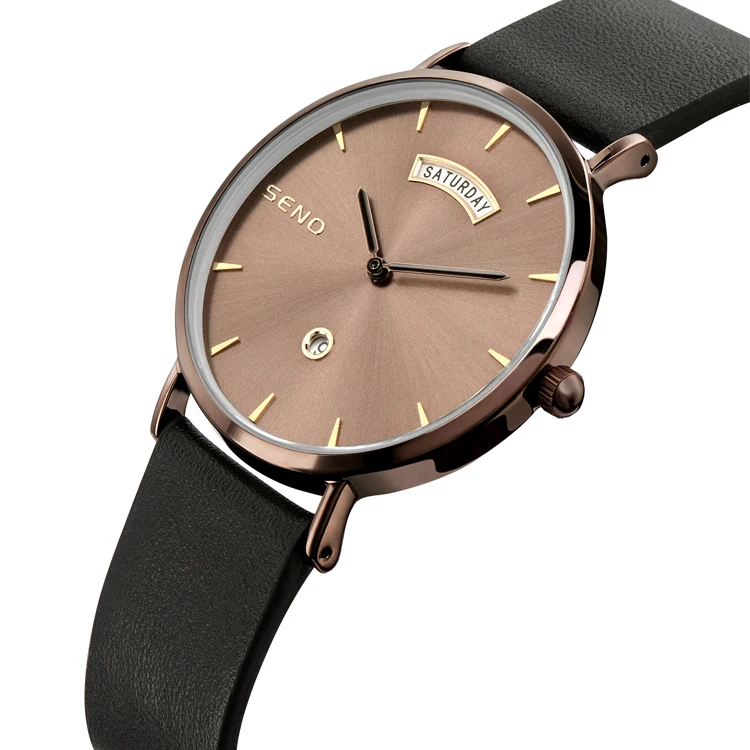 

2021 Mens NEW Top Brand Sports Clock Analog Leather Quartz Wrist Watches Men Watches