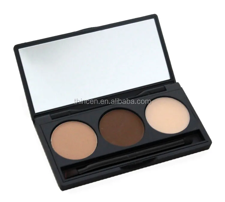 Best Selling Products Three Colors Waterproof Eyebrow Makeup Tint Powder Kit