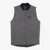 OEM Service for Men's padded reversible jacket sleeveless 100% cotton canvas quilted