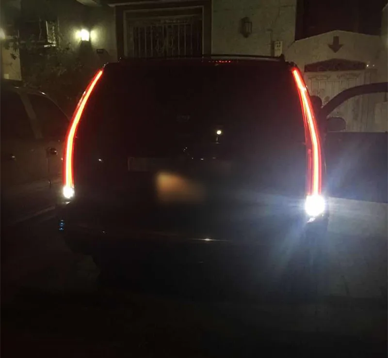 VLAND manufacturer for car taillight for Escalade taillight 2007-2014 LED rear lamp for Escalade tail lamp Red signal