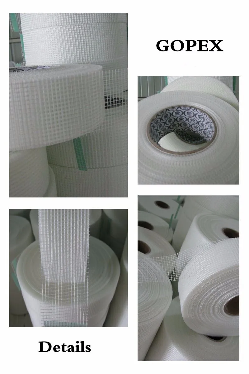 Waterproof Material Fiberglass Mesh Tape/fiberglass Wire Mesh