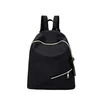 New Fashion Waterproof Travel black girl backpack Korean Simple Nylon mini back pack for women girls