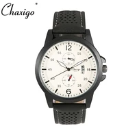 

Chaxigo Top Brand Black Quartz Watches Montre Japan Movt Canvas wristWatch Men Male Clock Non Chronograph Sport Watch