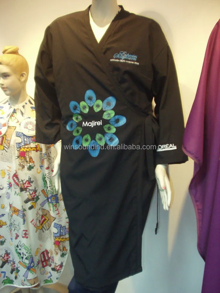 
L`OREAL Professional Polyester Salon Kimono Wrap, Cutting Gown 