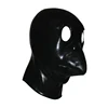 Woman Latex Mask Rubber Unisex Hood parrot Teeth Lip facing sheath tongue nose tube latex mask sexy costumes