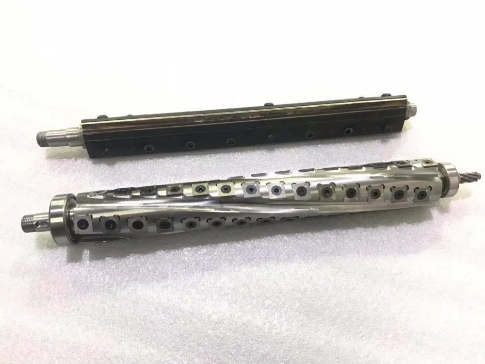 Changeable Knife Spiral Cutterhead Helical Planer Head For 13" Dw735