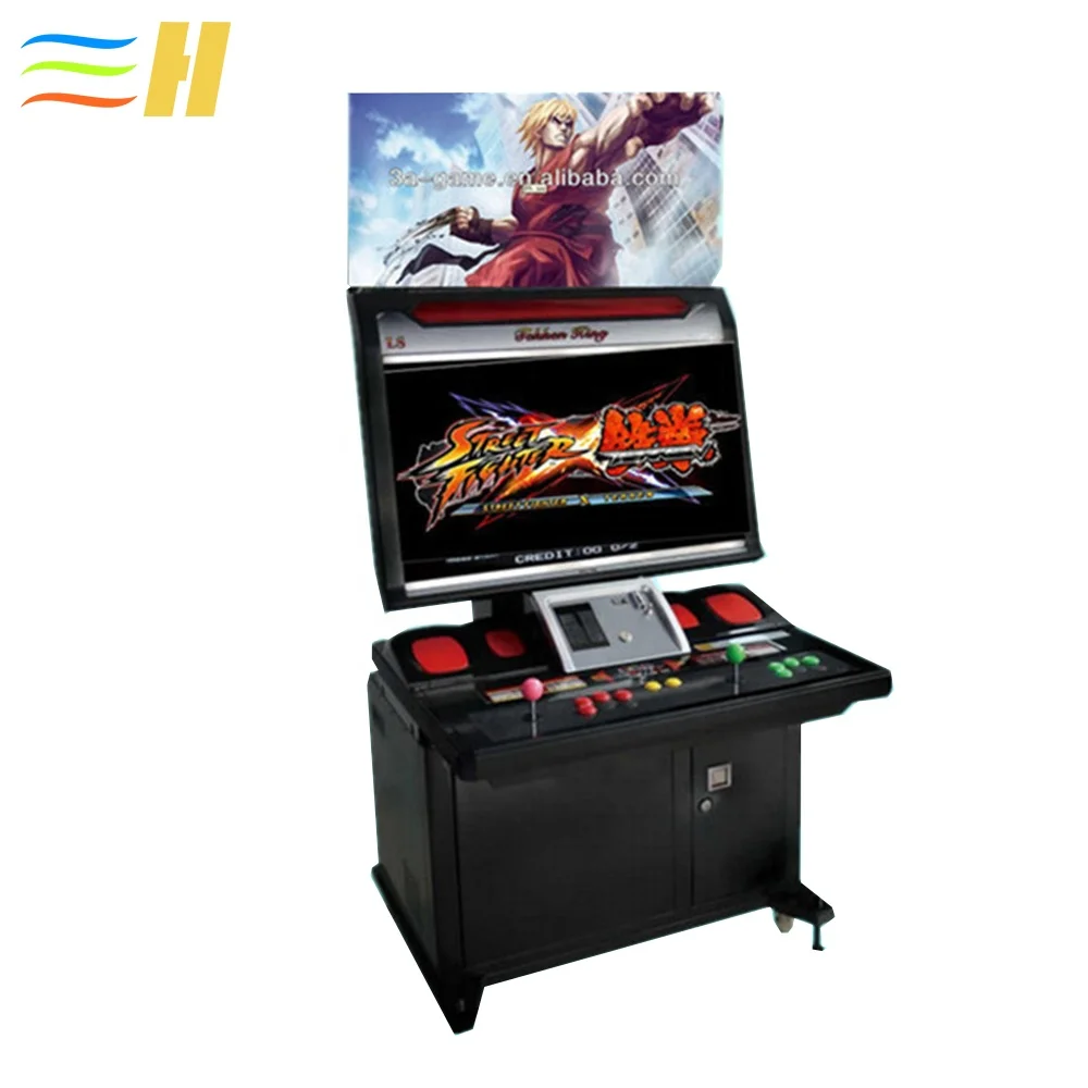 Coin Operated Street Fighter X Tekken Arcade Fighting Game Machine