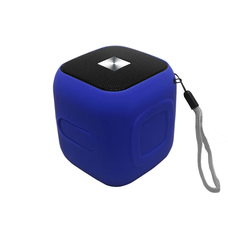 

Parlante Blooth Cube Speaker Bluetooth Stereo, Black/blue/red/white