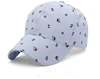 High quality kids 100% cotton printed children baseball cap.