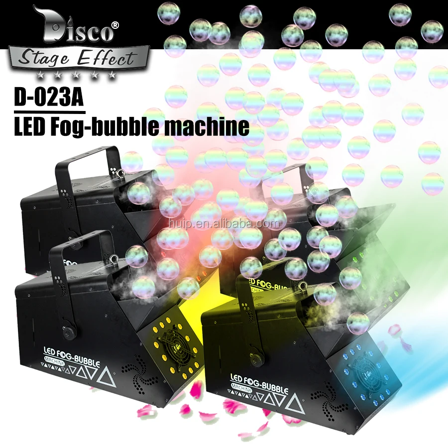 The Best-selling DMX Bubble Machine Factory Price LED Fog-Bubble Machine Party DISCO DJ Wedding