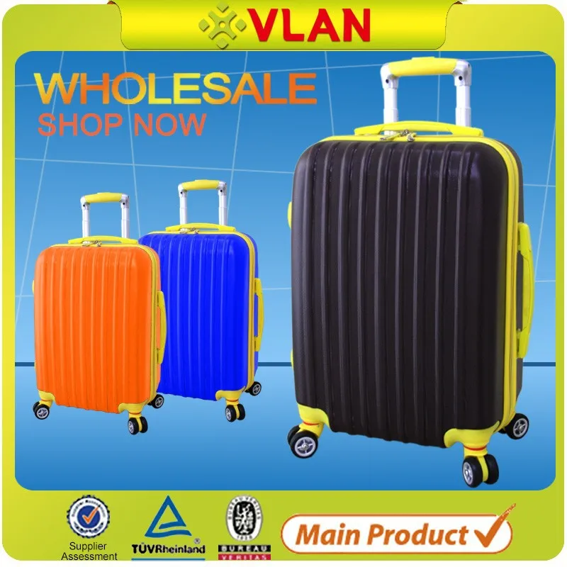 2016 multi-functional business style 20/24/28" pc set Spinner ABS Aluminum Trolley Bag/Travel Trolley Bag