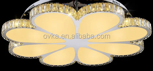 Modern Minimalist Led Crystal Ceiling Indoors - Buy Crystal Chandelier