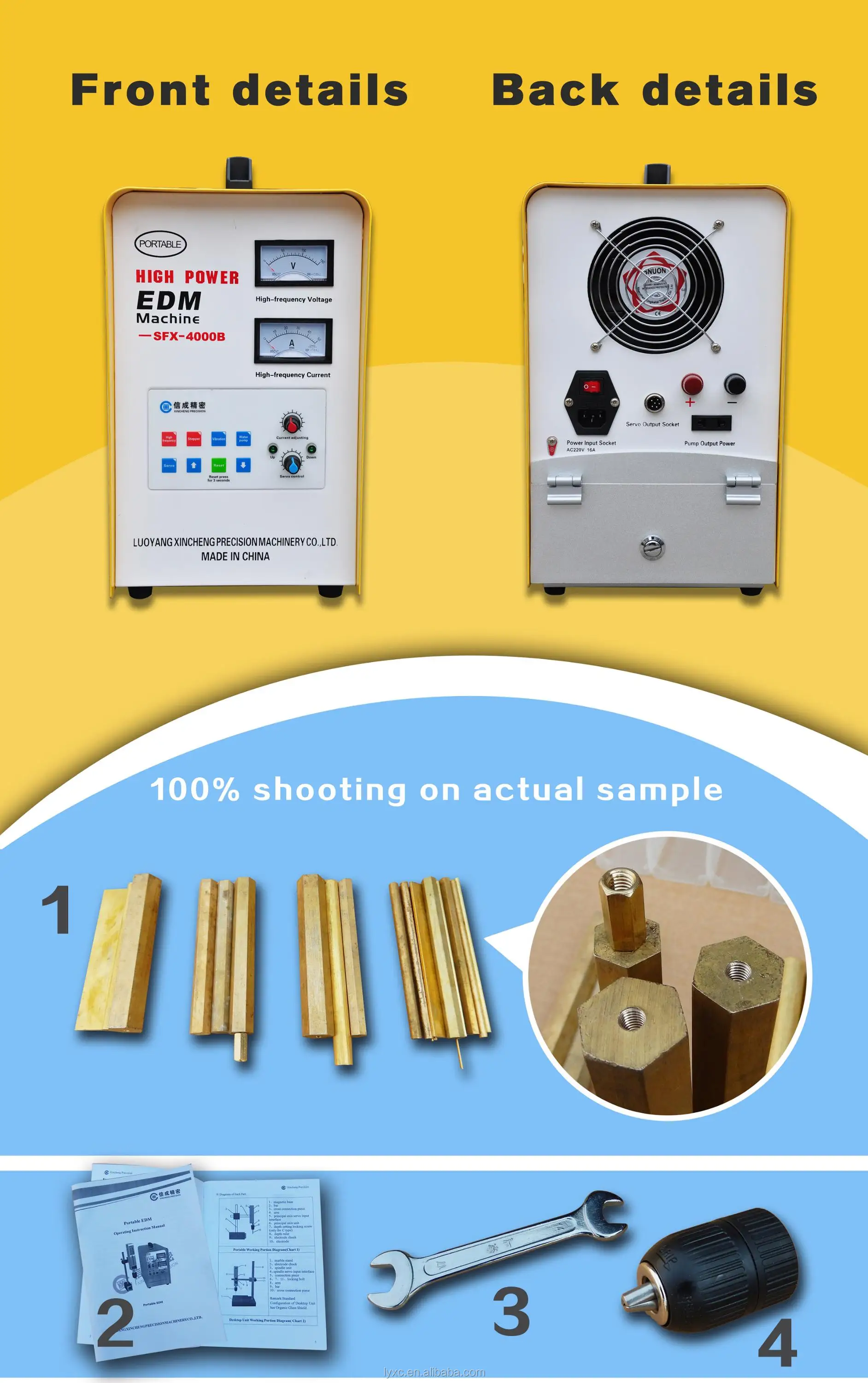 Portable Sfx4000b Edm Machine For Tap Buster And Hole Drilling Buy