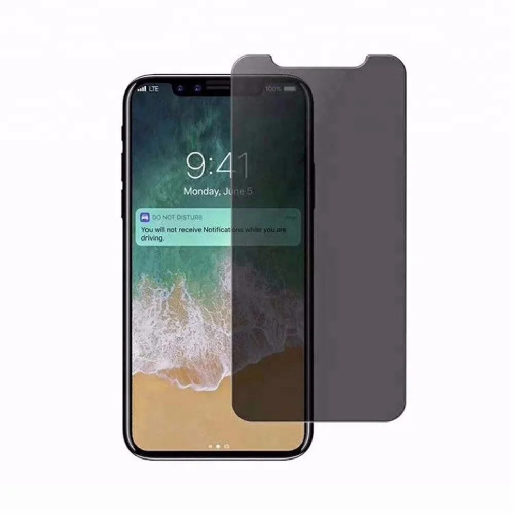 

2.5D Best Quality Anti-Spy Privacy Screen Protector For iPhone X