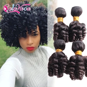 Fumi Curly Weave Cuticle Aligned Unprocessed Human Remy Hair Short Curly Weave 10A Brazilian Virgin Short Hair Extensions