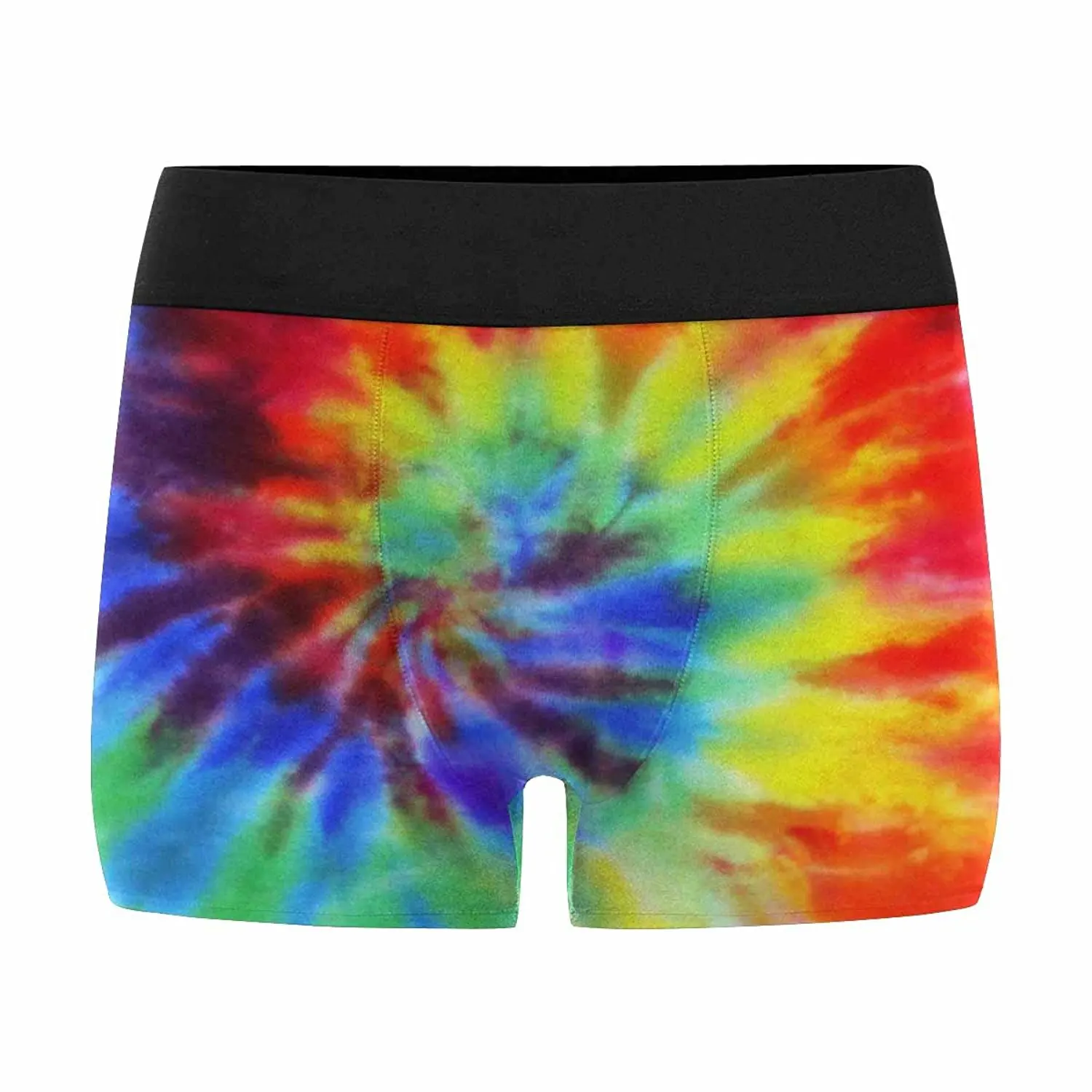 XS-3XL INTERESTPRINT Mens All-Over Print Boxer Briefs Tie Dye Fabric Background