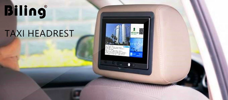 taxi headrest