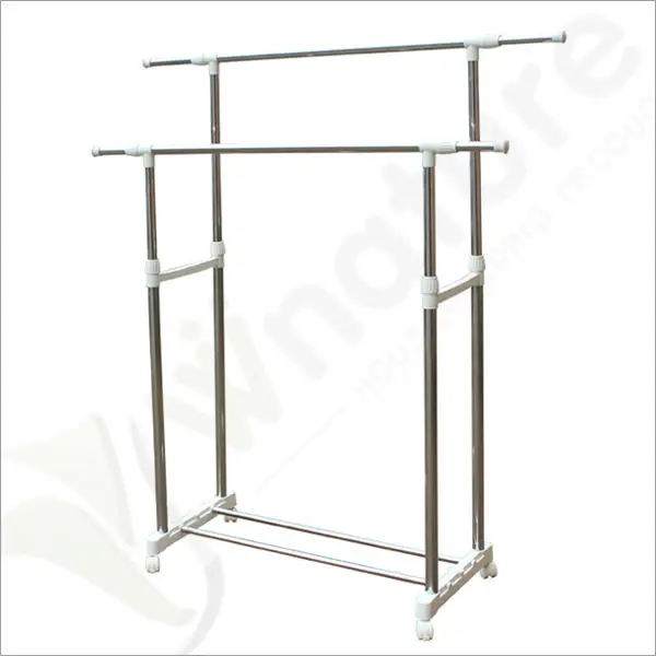 Height Adjustable Floor Lifting Drying Rack Hanger With 4 Wheels Buy Lifting Drying Rack