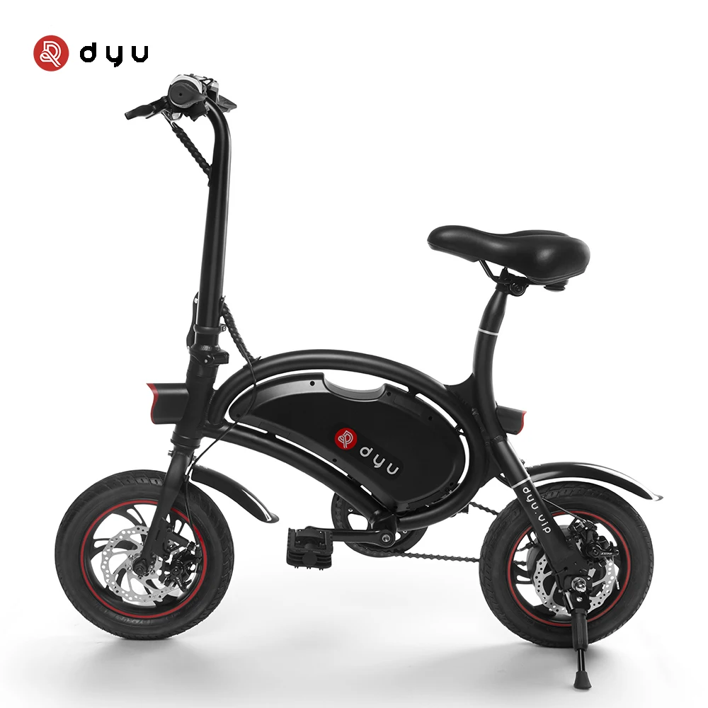 

DYU D2 e-bike foldable electric bike high power 36V 250W with pedal assisted