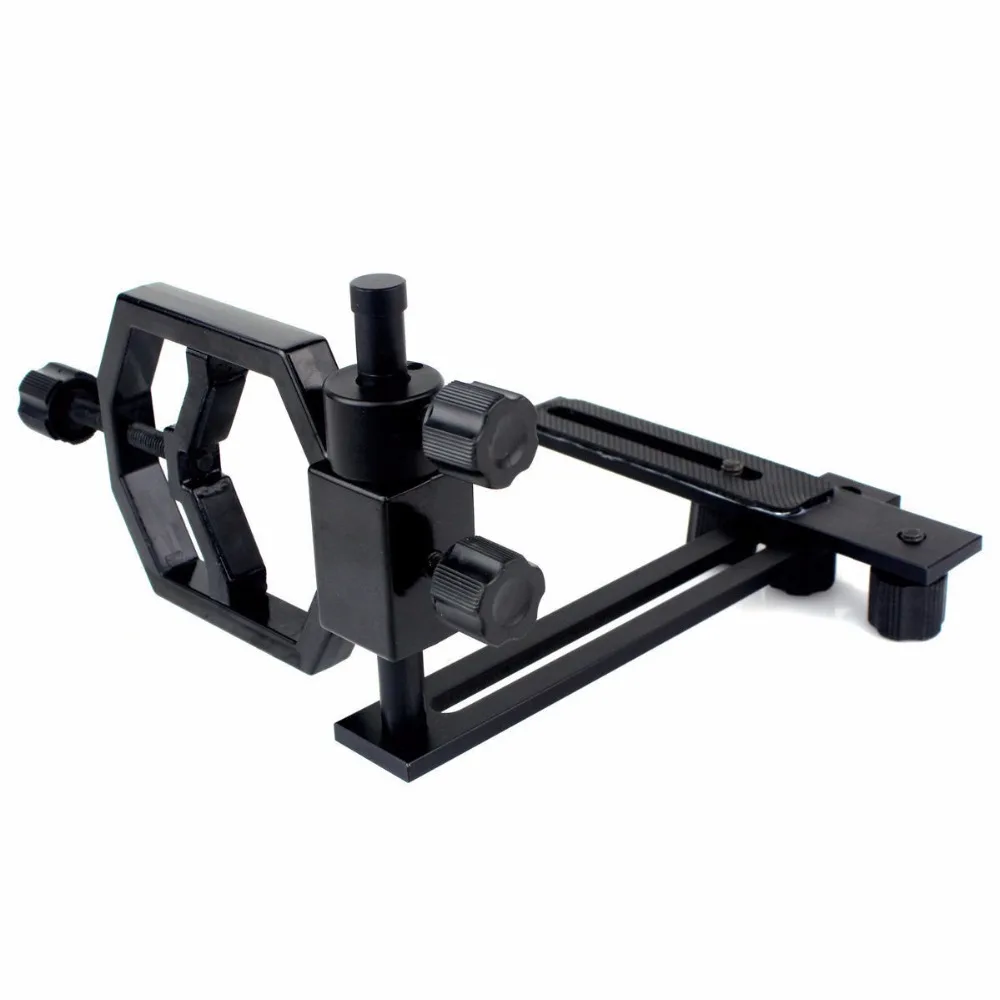 

Metal Spotting rifle scope Telescope Universal Stand Mount for Camera cellphone, Black