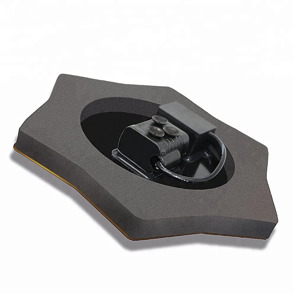 

New fashion home garden powerful water pump mini floating solar water fountain, Black