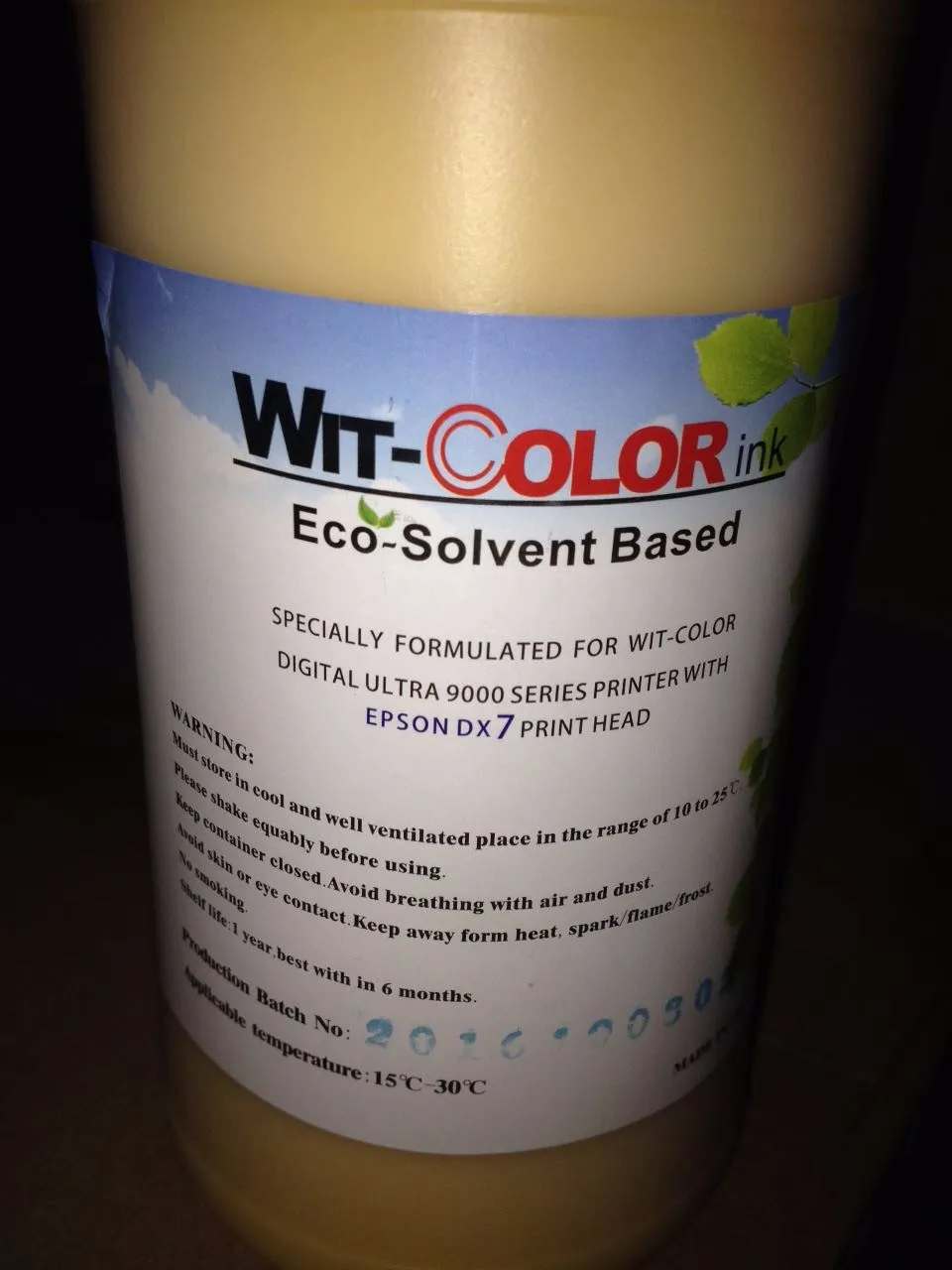 Wit Color Eco Solvent Ink for Epson I3200/xp600/dx5