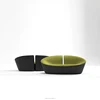 High quality classic design backrest true love loveseat sofa for restaurant