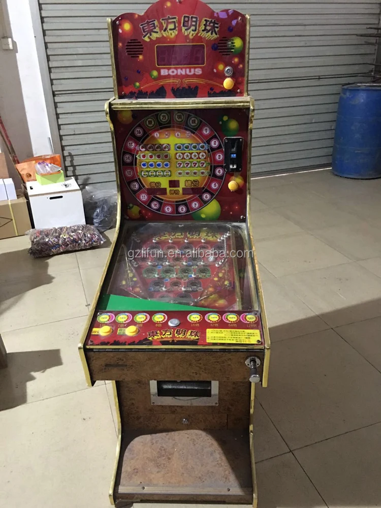 Wooden 5 Balls Pinball Machine Game Buy Wooden 5