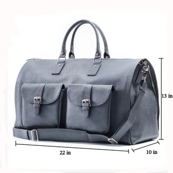 genuine leather suitcase