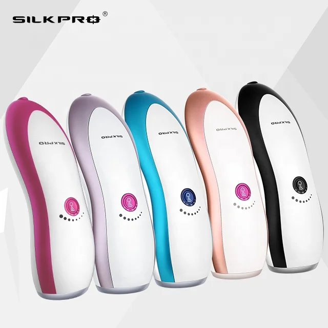 

Sillkpro IPL Laser Advanced Hair Removal Device with A gentle, fast and convenient procedure, Pink, red, black