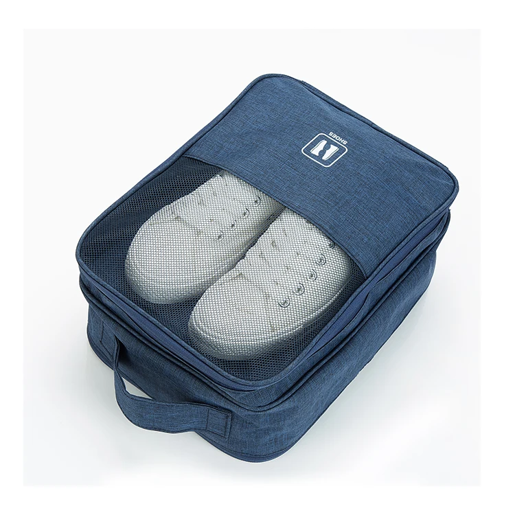 

High quality custom polyester waterproof Travel bag storage shoe bag