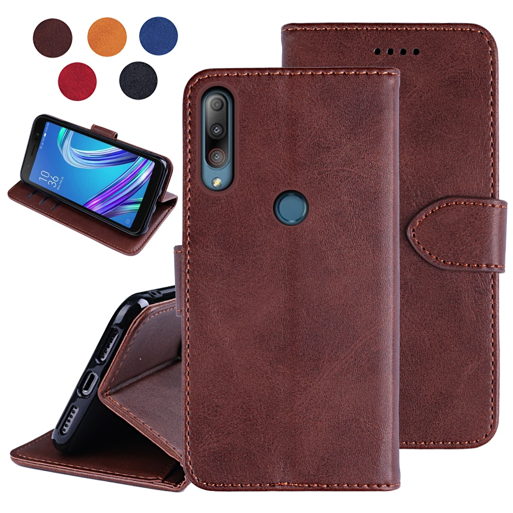 

Magnetic Wallet Leather Phone Case Flip Cover with Card Slots for ASUS ROG Phone 3 ZS661KSL ZenFone 7 7 Pro ZS670KS ZS671KS, 5 colors