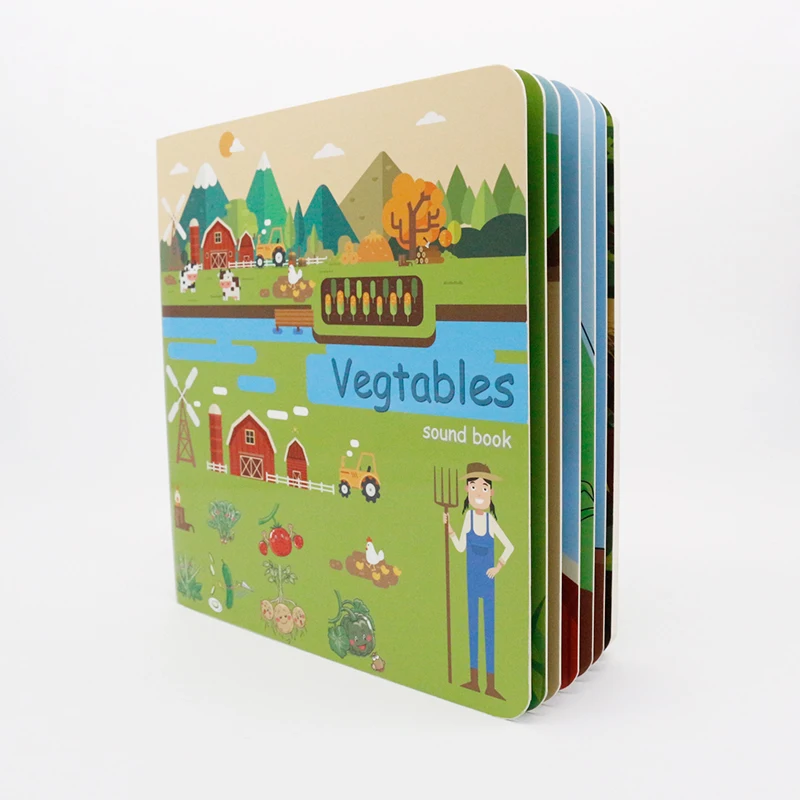 
Motivational audio coloured books with music voice buttons 