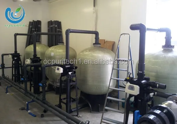 844 Manual Control Small FRP Water Treatment Plant