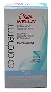 Buy Wella Color Charm Liquid Toner T14 Pale Ash Blonde 3 Pack