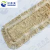 360 Spin Off White Polyester Cotton Long Hospital Floor Flat Pocket Mop Head Pad Refill
