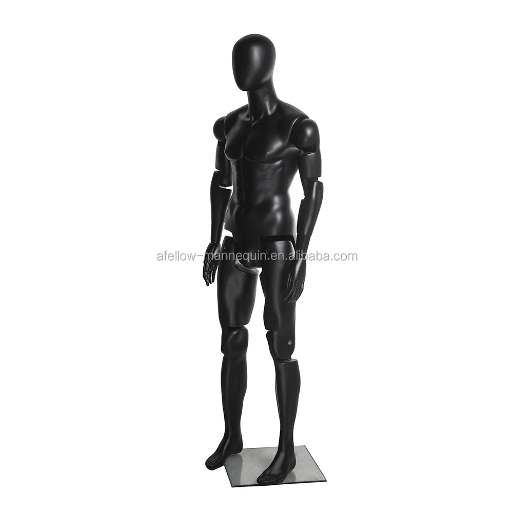 Male Robot Flexible Adjustable Movable Mannequins For Window Display